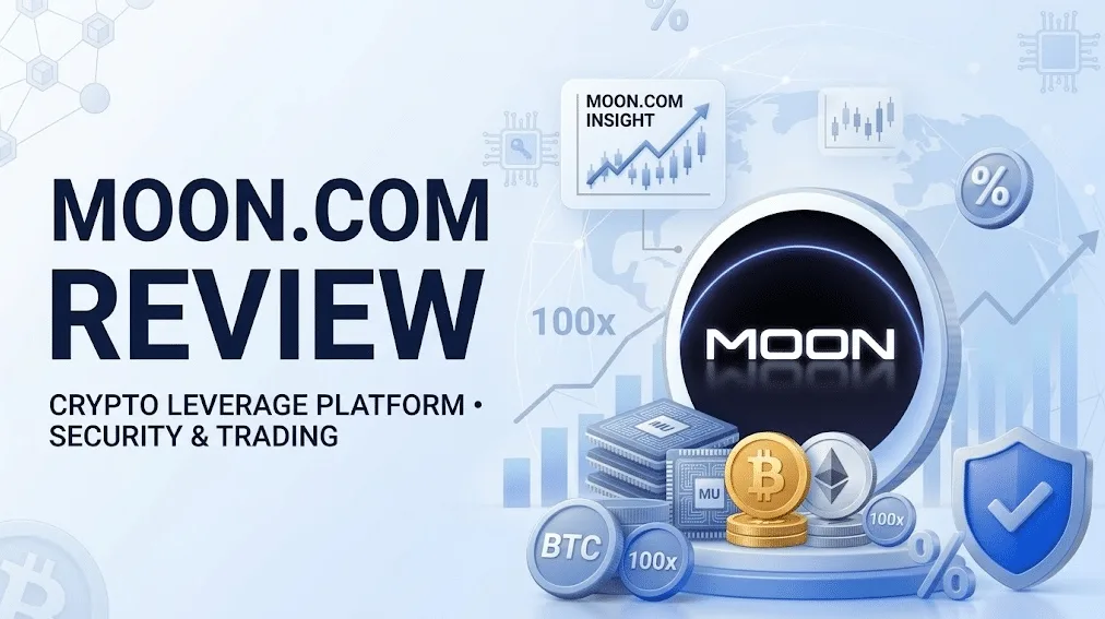 Moon.com 评测：这家加密货币杠杆平台合法吗？如何用？